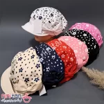 کلاه بچگانه نقابدار پفی دخترانه طرح شکوفه XL
