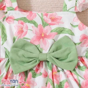 تاپ و شلوارک دخترانه شادین